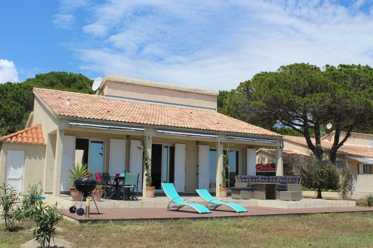 Bord de mer, pieds dans l'eau, vue panoramique Villa San-Nicolao Eksteriør bilde